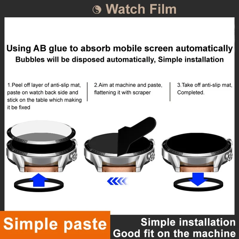Google Pixel Watch 4 41mm Silikon Displayschutz