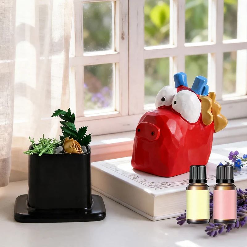 Duftstein-Set mit ätherischen Ölen