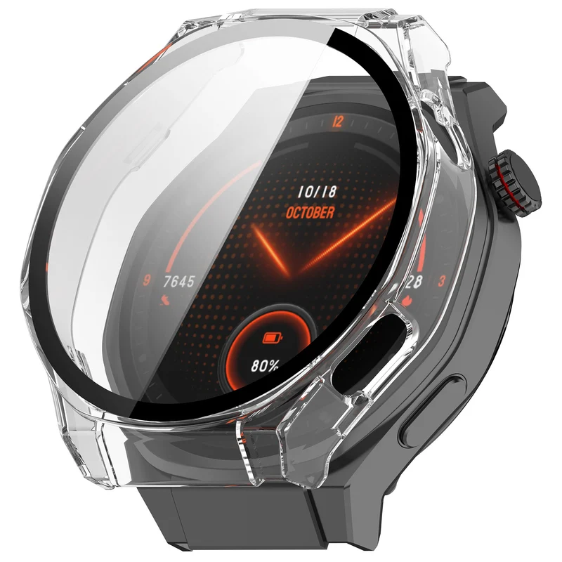 Absolut Gut Honor Watch 5 Ultra Glas und Silikon Hülle