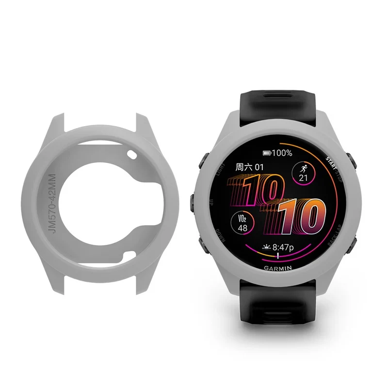 Schön Garmin Forerunner 570 42mm Silikon Hülle