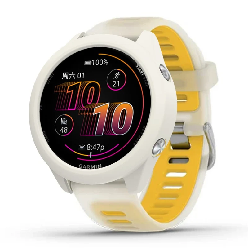 Schön Garmin Forerunner 570 42mm Silikon Hülle