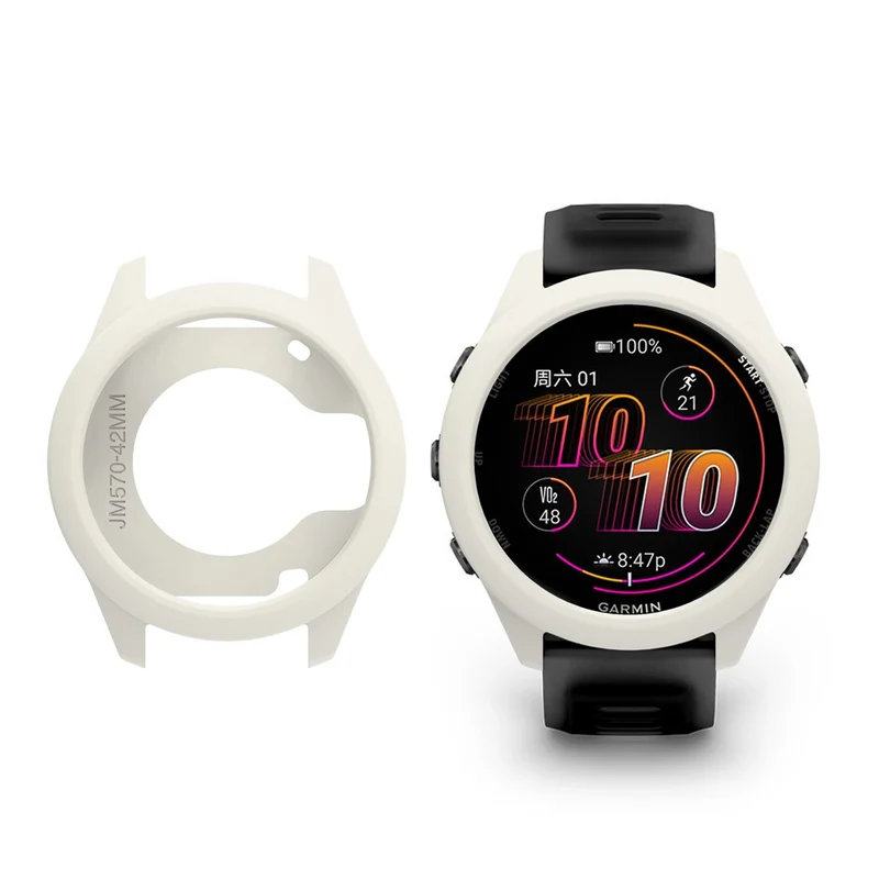Schön Garmin Forerunner 570 42mm Silikon Hülle