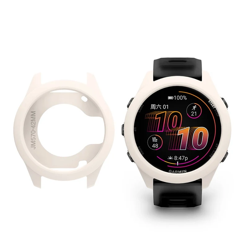 Schön Garmin Forerunner 570 42mm Silikon Hülle