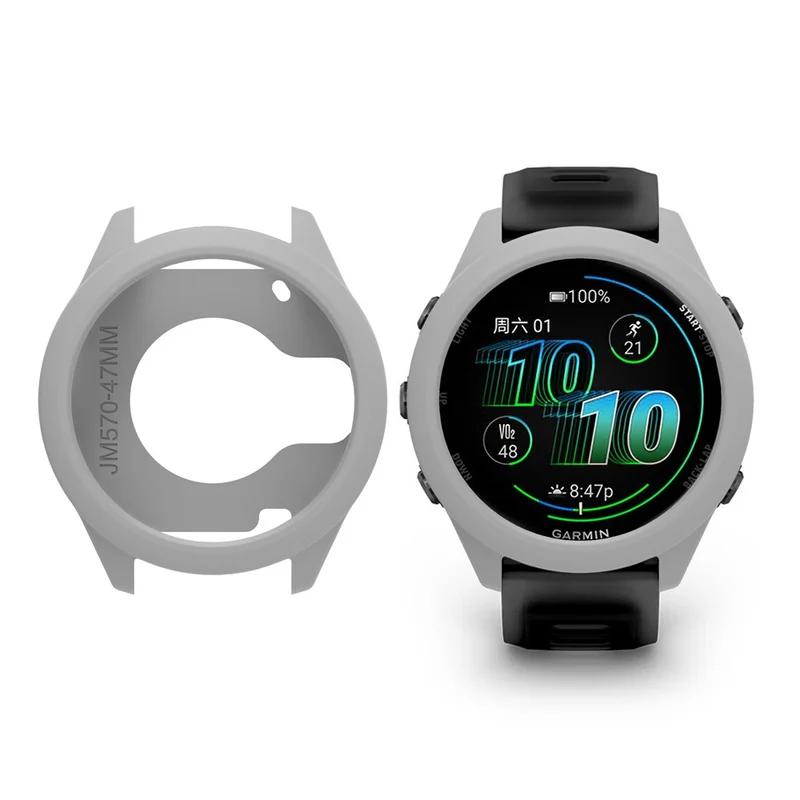 Auffallend Nett Garmin Forerunner 570 47mm Silikon Hülle