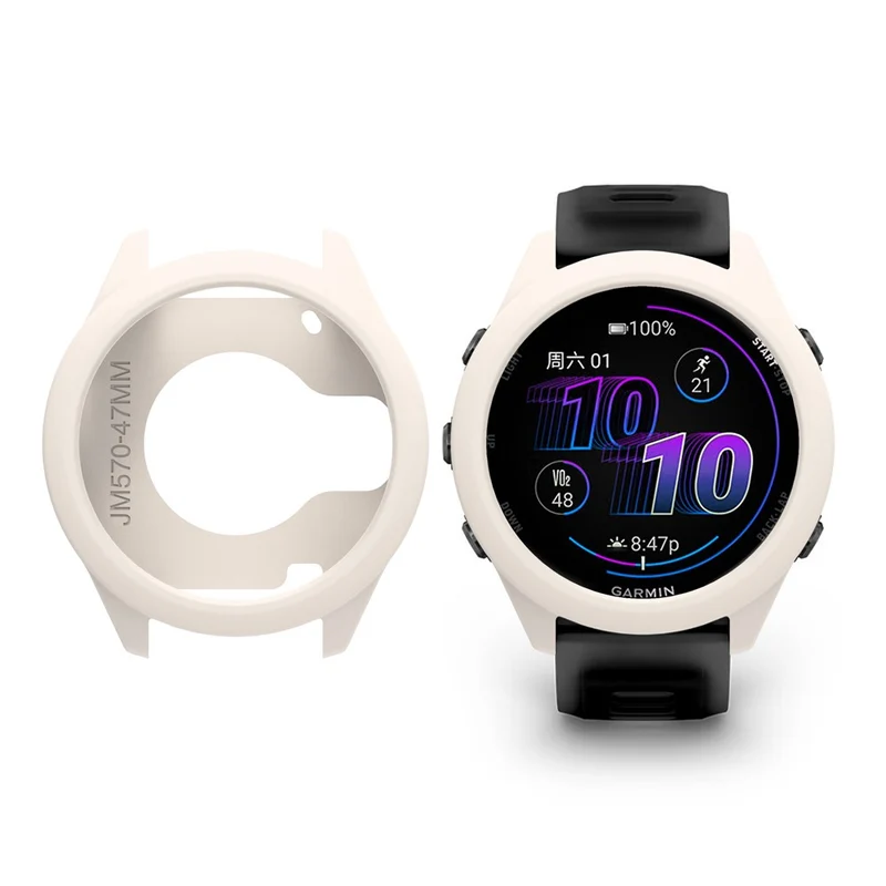 Auffallend Nett Garmin Forerunner 570 47mm Silikon Hülle