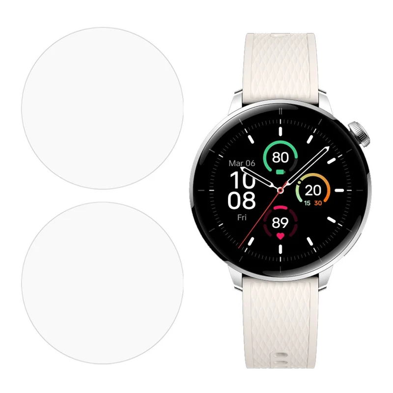 2stück OnePlus Watch 3 Silikon Displayschutz
