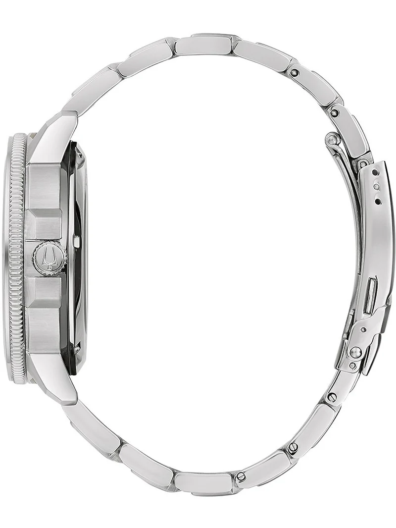 Bulova Marine Star 96A289 Herren Armbanduhr Blau • Automatikwerk • Mineralglas