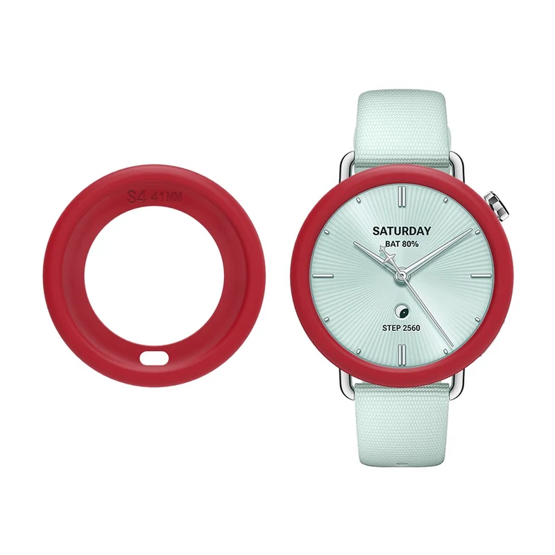 Auffallend Stilvoll Xiaomi Watch S4 Silikon Hülle