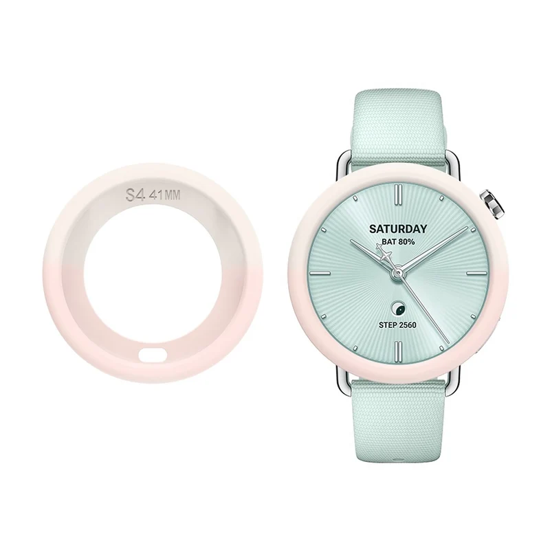 Auffallend Stilvoll Xiaomi Watch S4 Silikon Hülle