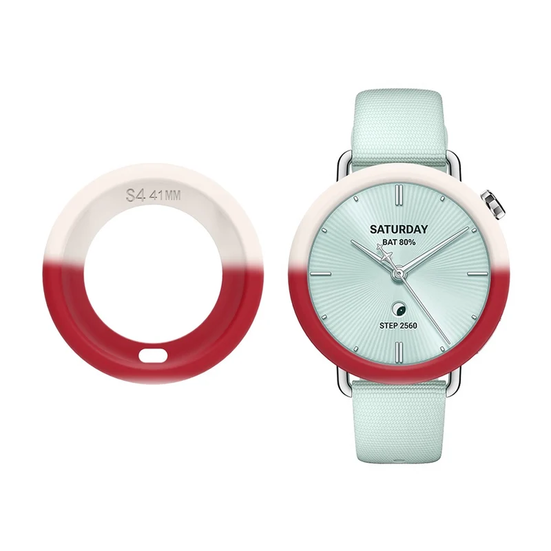 Auffallend Stilvoll Xiaomi Watch S4 Silikon Hülle