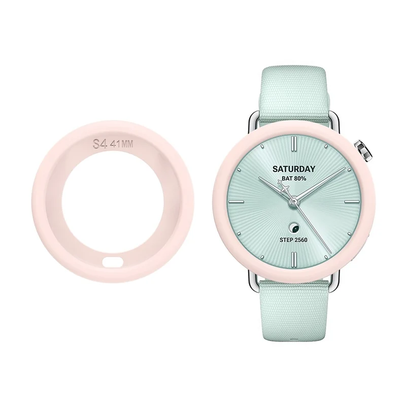 Auffallend Stilvoll Xiaomi Watch S4 Silikon Hülle
