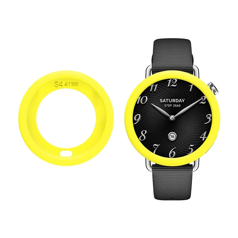 Auffallend Stilvoll Xiaomi Watch S4 Silikon Hülle