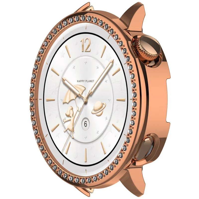 Unglaublich Modisch OnePlus Watch 3 Strass und Silikon Hülle