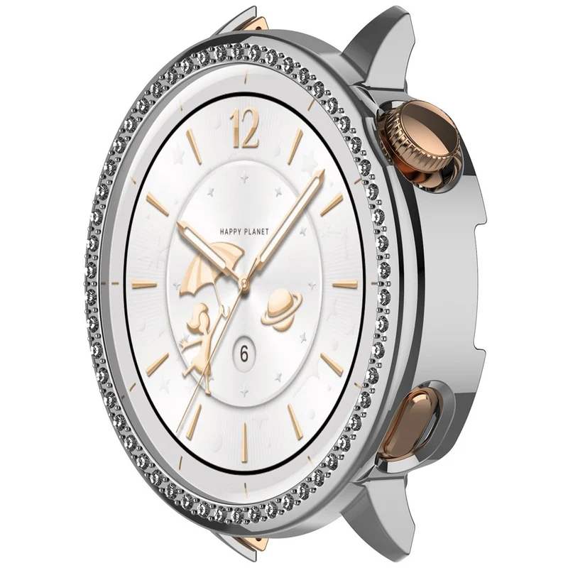 Unglaublich Modisch OnePlus Watch 3 Strass und Silikon Hülle