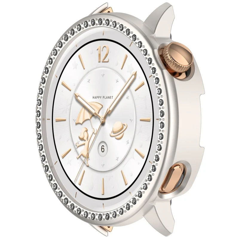 Unglaublich Modisch OnePlus Watch 3 Strass und Silikon Hülle