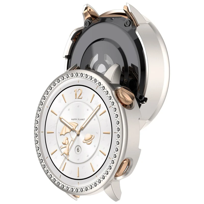 Unglaublich Modisch OnePlus Watch 3 Strass und Silikon Hülle