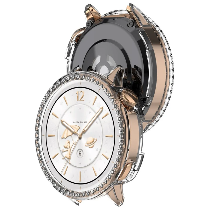 Unglaublich Modisch OnePlus Watch 3 Strass und Silikon Hülle