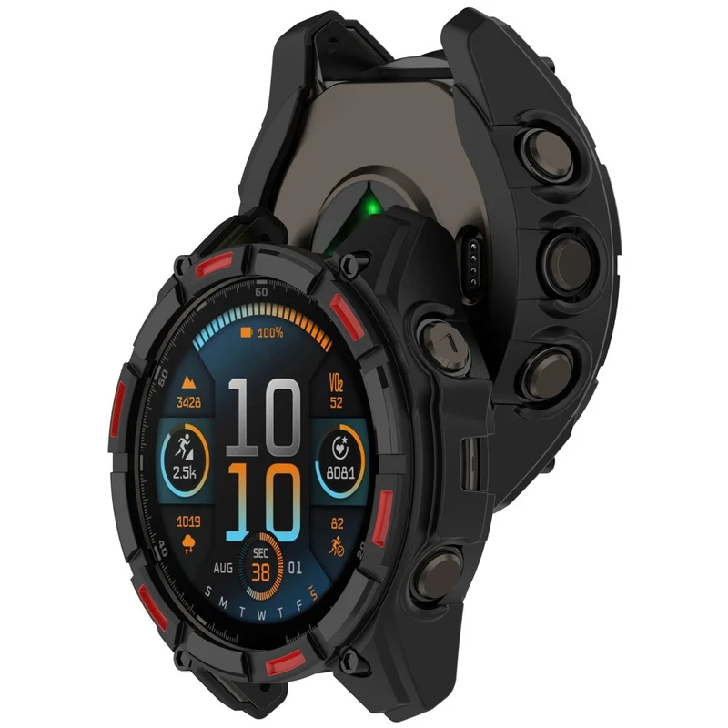 Super Gut Garmin Quatix 8 47mm Silikon Hülle