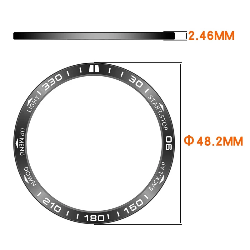Absolut Schön Garmin Quatix 8 47mm Metall Hülle