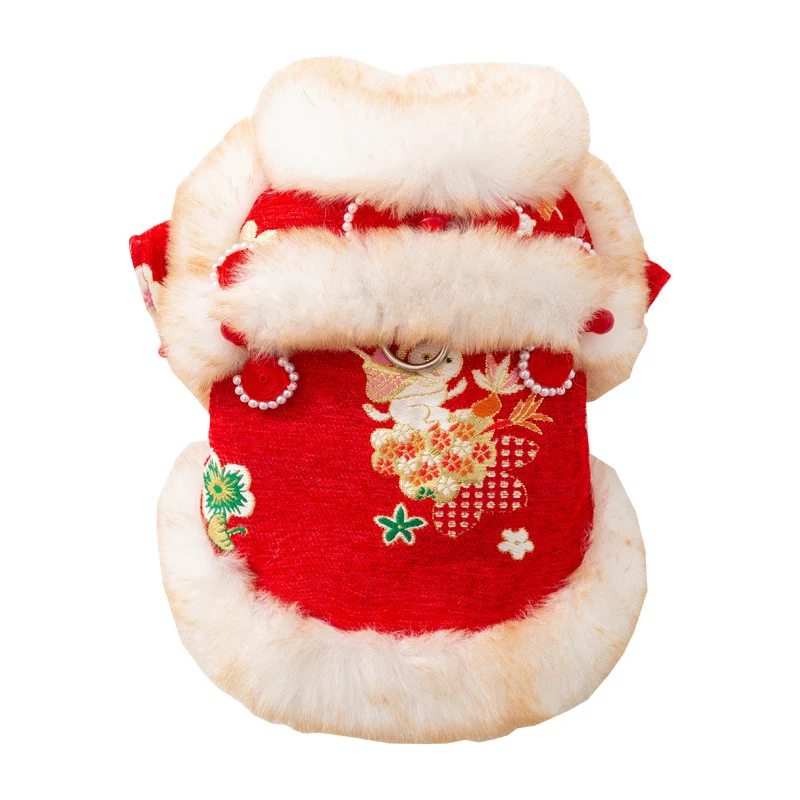 Chinesische Winterjacke für Katzen und Hunde