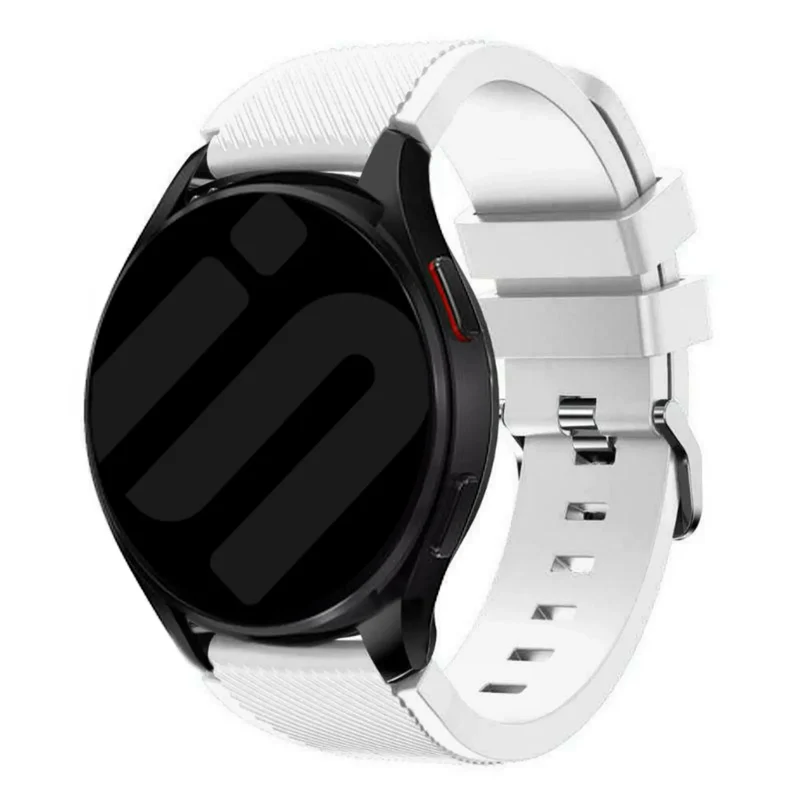 OnePlus Watch 4 - 47mm Twill Silikonarmband (Weiß)