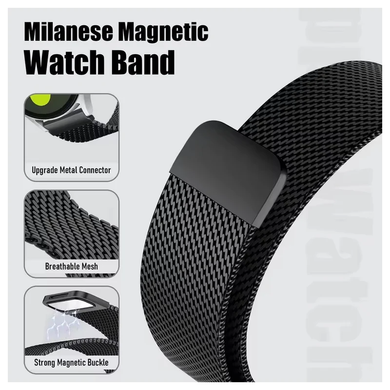 Unglaublich Elegant Samsung Smartwatch Metall Universell Armband