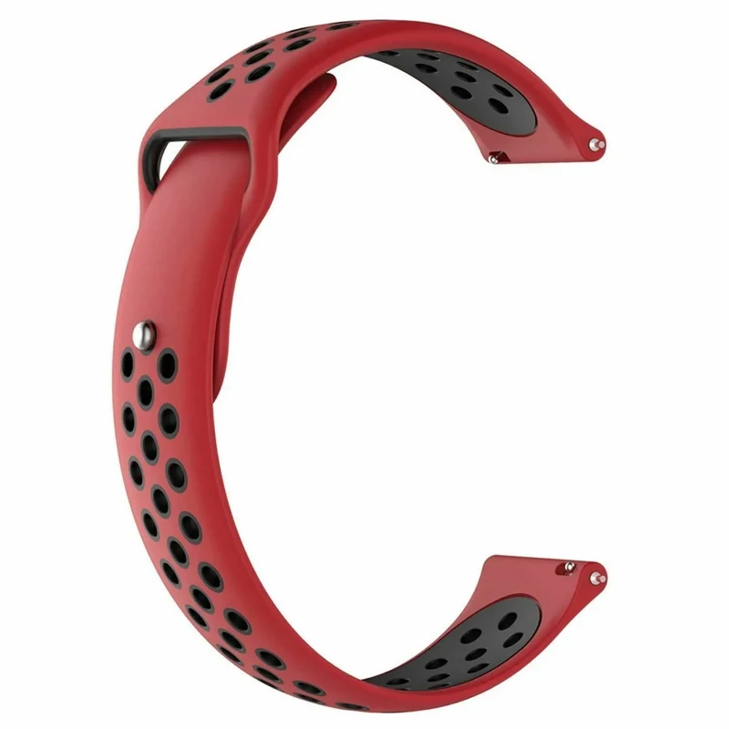 Motorola Moto Watch Ultra Sportarmband (Rot/Schwarz)