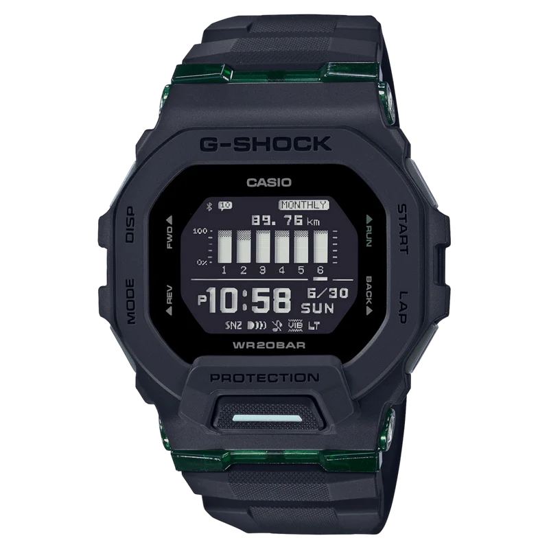 Casio GBD-200-7ER G-Shock G-Squad Digitaluhr Weiß • Bluetooth-Verbindung • MIP-LCD-Display