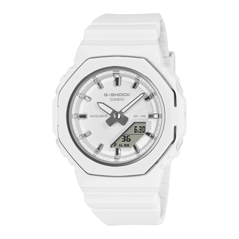 Casio GMA-P2110-7AER G-Shock Classic Damenuhr Weiß • Ana-Digi • Biobasiertes Resin