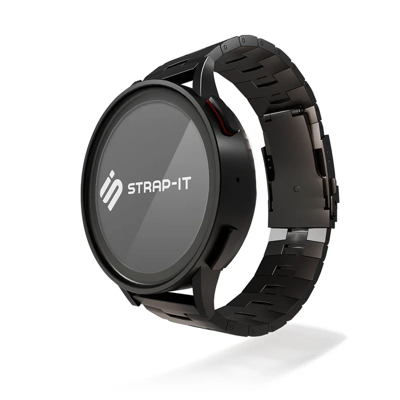 OnePlus Watch 4 - 47mm Gebürstetes Titanarmband (Schwarz)
