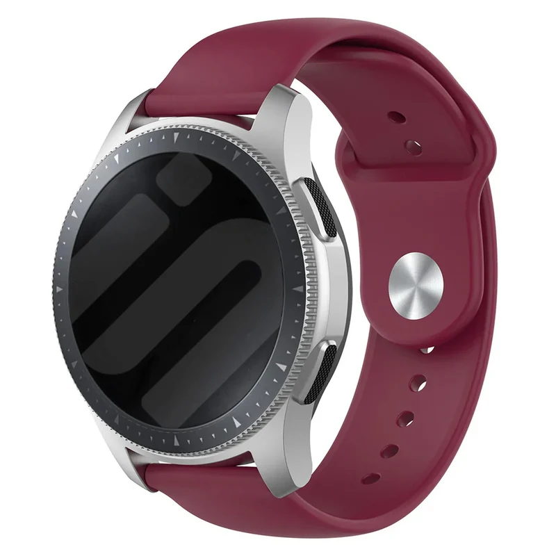 Motorola Moto Watch Ultra Sportarmband (Weinrot)