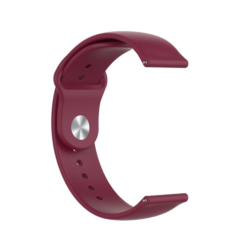 Motorola Moto Watch Ultra Sportarmband (Weinrot)