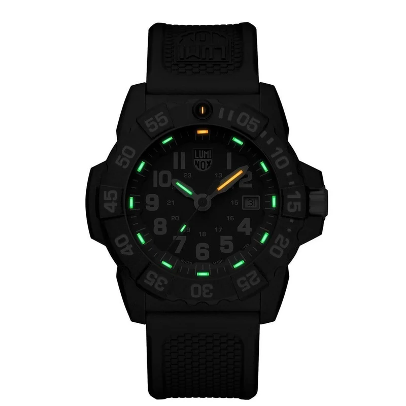 Luminox Navy SEAL 3503 XS.3503.F Herren Armbanduhr Schwarz • Schweizer Quarzwerk • 200 m Wasserdicht