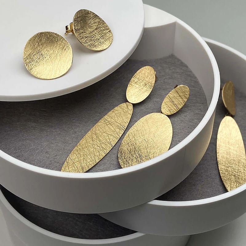 M&M Ohrhänger Pure Volume Gold | Modell 466