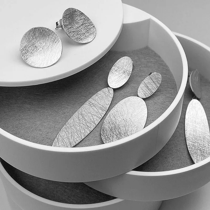 M&M Ohrhänger Pure Volume silber | Modell 464