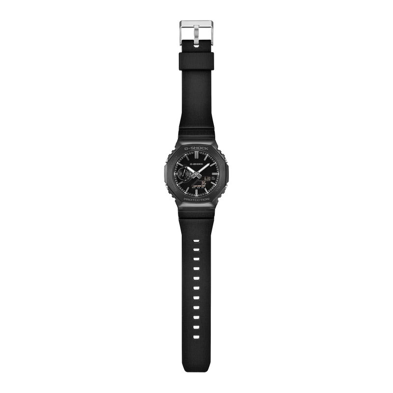 Casio G-SHOCK GM-2100LXB-1AER Herrenuhr • Mattschwarzes Zifferblatt • Bio-Harz-Armband
