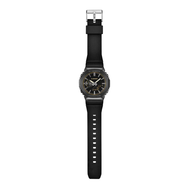 Casio G-SHOCK GM-2100LXB-1A9ER Herrenuhr Schwarz/Gold • Mineralglas • 20 BAR wasserdicht