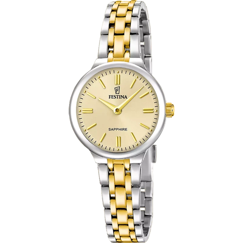 Festina Mademoiselle F20792/2 Damenuhr Bicolor • Saphirglas • Quarzwerk