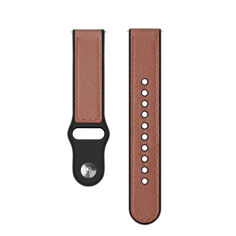 OnePlus Watch 4 - 47mm Hybrid Lederarmband (Hellbraun)