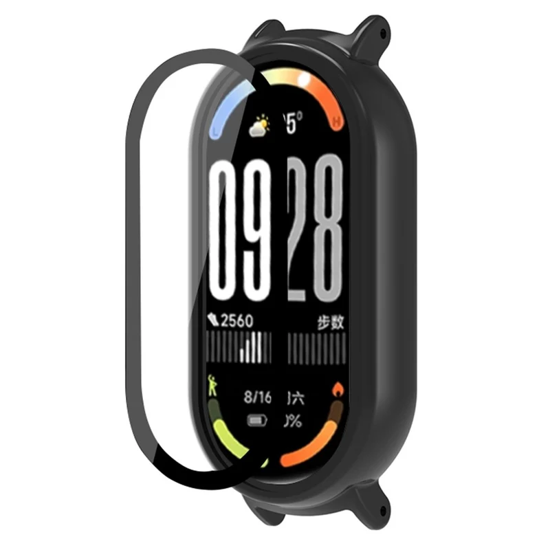 Schön Xiaomi Smart Band 10 Glas Hülle