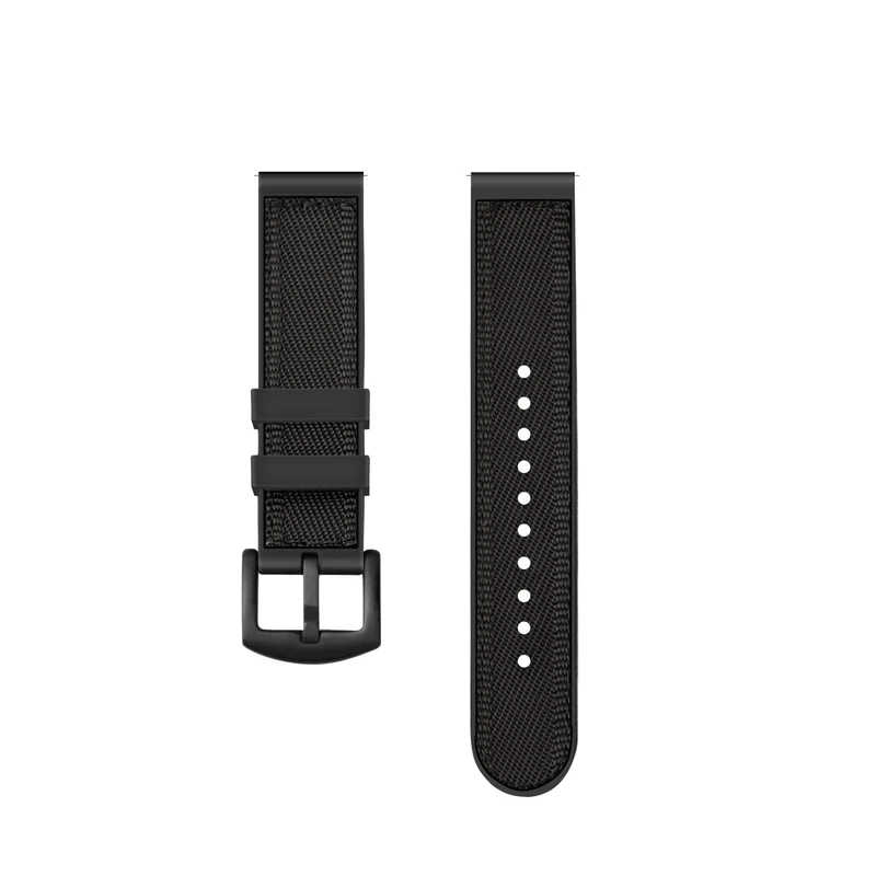 Motorola Moto Watch Ultra Nylon Hybrid Armband (Schwarz)