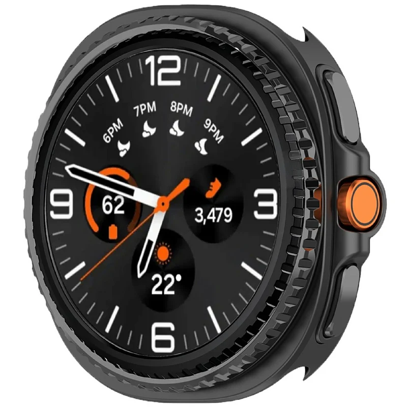 Mega Modisch Samsung Galaxy Watch8 Classic 46mm Metall Hülle
