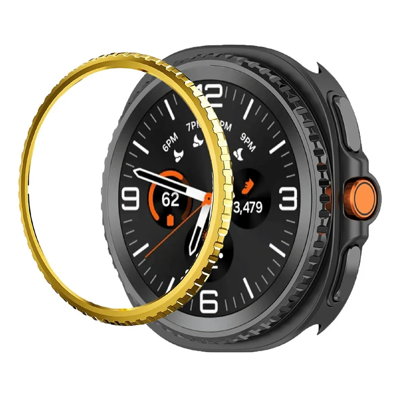 Mega Modisch Samsung Galaxy Watch8 Classic 46mm Metall Hülle