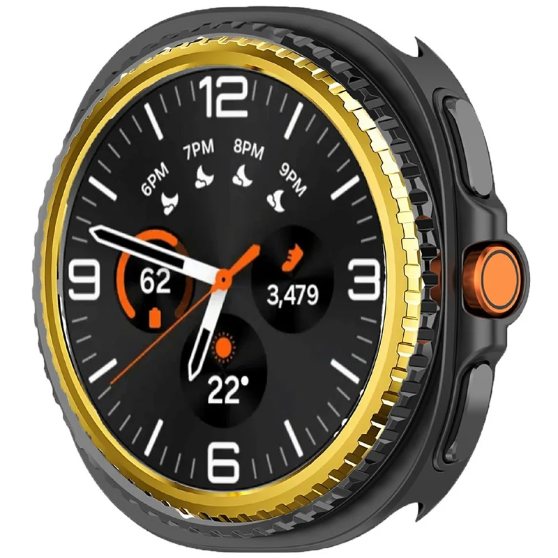 Mega Modisch Samsung Galaxy Watch8 Classic 46mm Metall Hülle