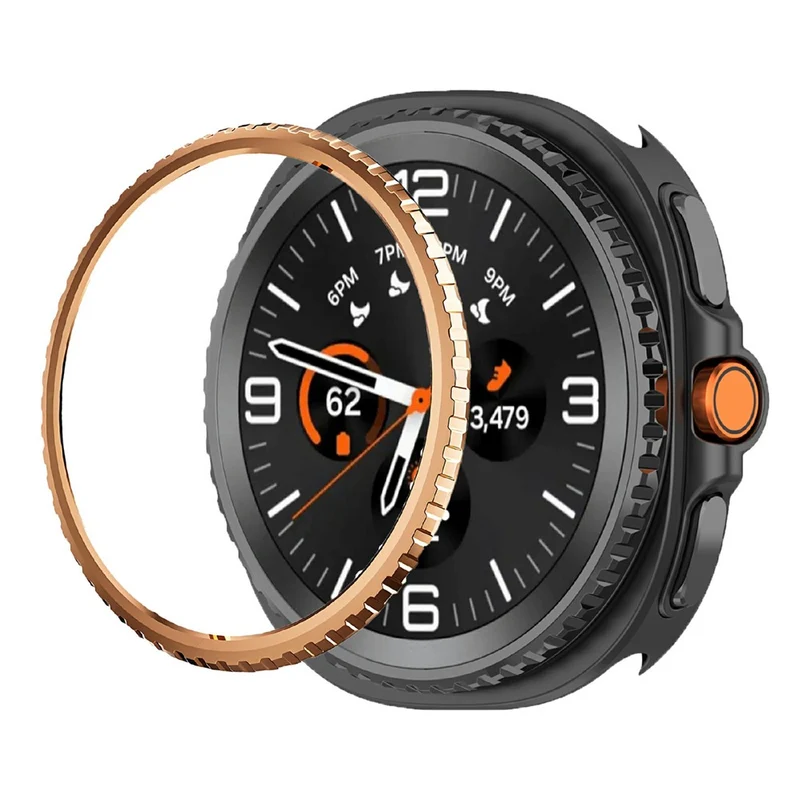 Mega Modisch Samsung Galaxy Watch8 Classic 46mm Metall Hülle