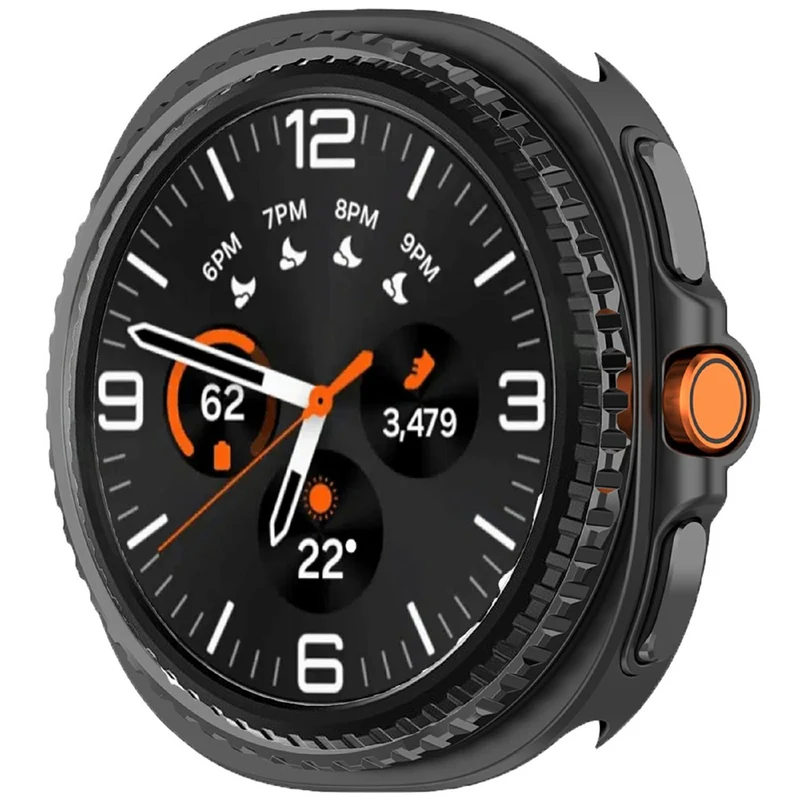 Mega Modisch Samsung Galaxy Watch8 Classic 46mm Metall Hülle