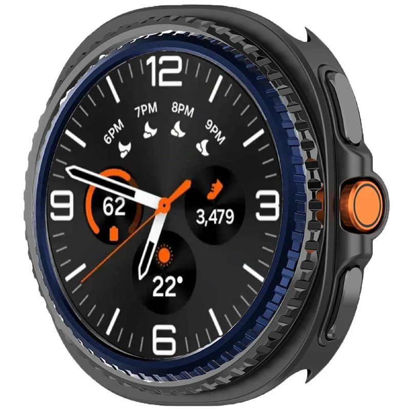 Mega Modisch Samsung Galaxy Watch8 Classic 46mm Metall Hülle