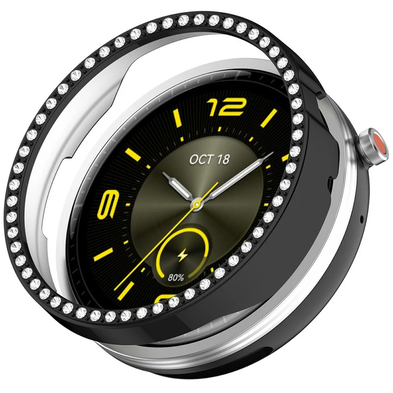 Unglaublich Stylisch Honor Watch Fit Elegant Edition Strass und Silikon Hülle