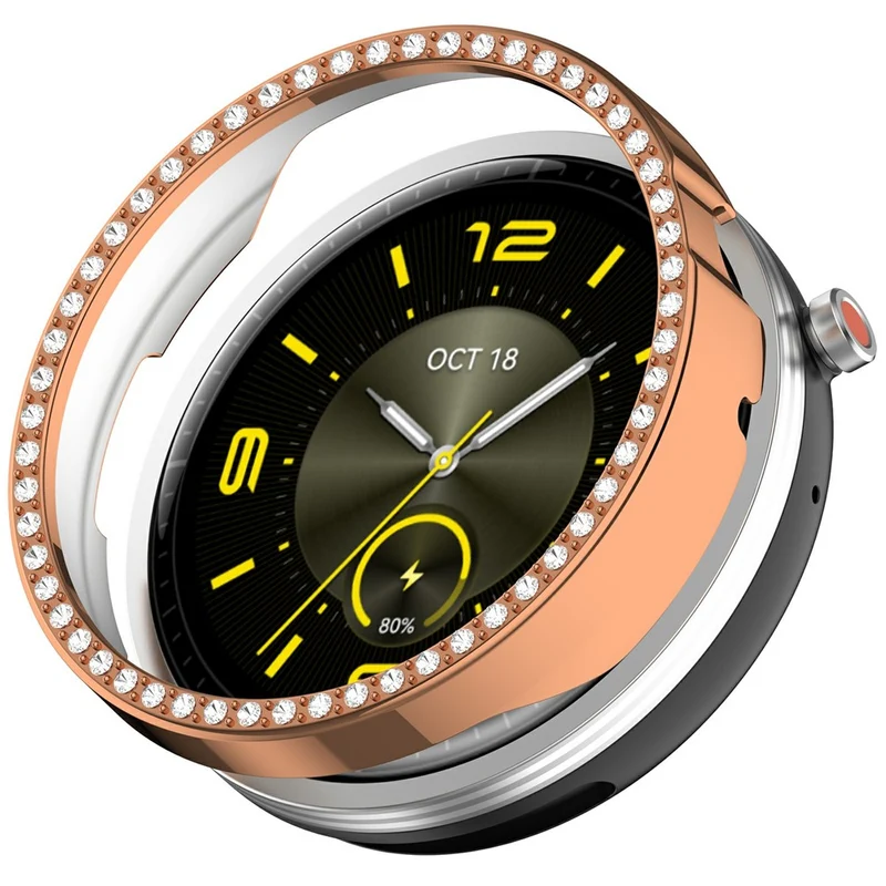 Unglaublich Stylisch Honor Watch Fit Elegant Edition Strass und Silikon Hülle