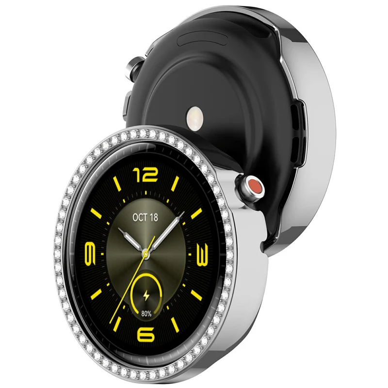 Unglaublich Stylisch Honor Watch Fit Elegant Edition Strass und Silikon Hülle